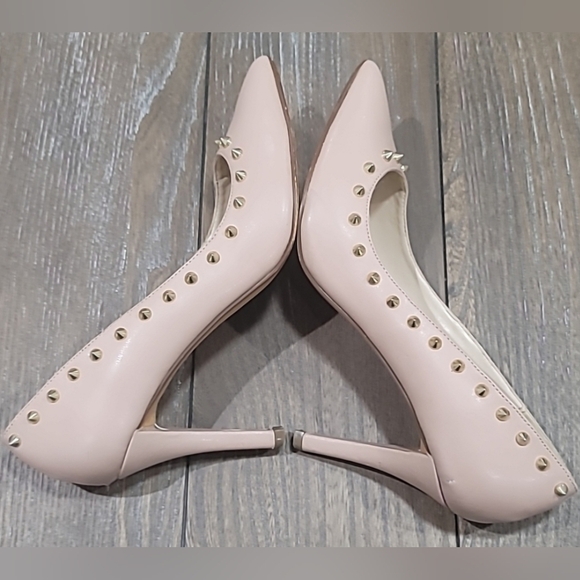 Kardashian Kollection Pink Studded Heels, Women's Size 8.5 - Picture 12 of 16